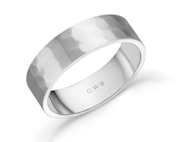 14 White Gold Mens Wedding Band Looks Really Very Amazing! - Wedding Bands